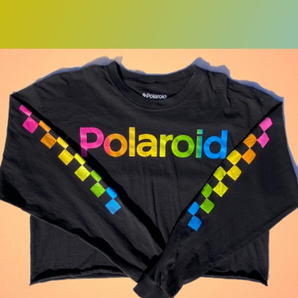 Long Sleeve Polaroid T-Shirt